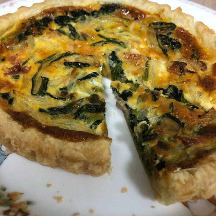 ほうれん草とベーコンのキッシュ レシピ 作り方 By あやみょん 楽天レシピ ほうれん草とベーコンのキッシュ レシピ 作り方 By あやみょん 楽天レシピ